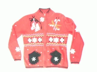 Christmas Storytelling Around Fire Mitten In Your Pocket-Small Christmas Sweater