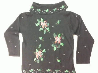 Christmas Bells More Holly If You Please-Large Christmas Sweater