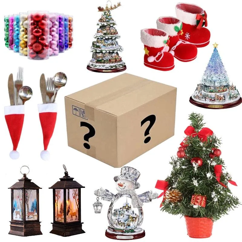 Christmas Twinkling Festive Lights Mysterious Random Christmas Products Box