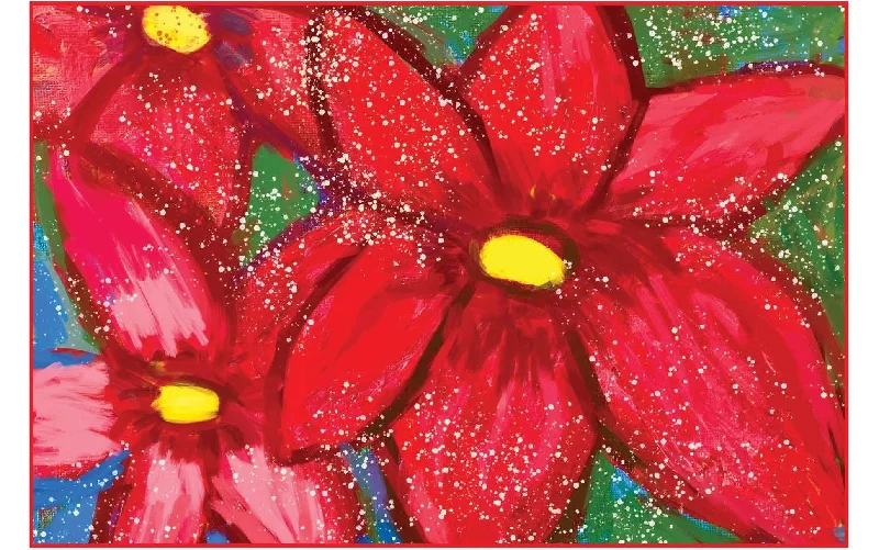 Christmas Lights Holiday Flowers - Owen McCafferty
