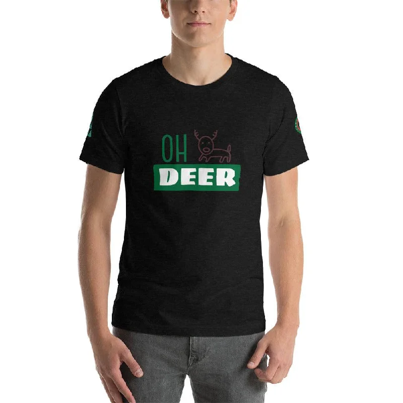 Holiday Cheer Oh Deer! Short-Sleeve Unisex T-Shirt
