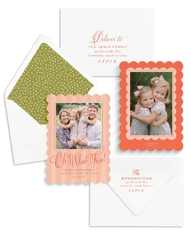 Christmas Midnight Fun Oh What Fun Christmas Card
