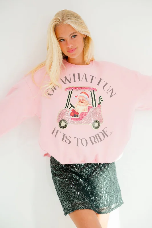 Christmas Glowing Christmas Stars OH WHAT FUN GOLF PULLOVER