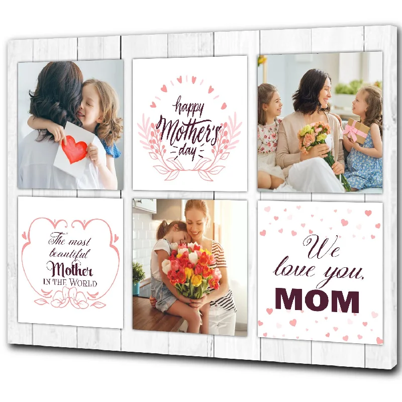 Personalized Canvas for Mom| Happy Mother’s Day, The Most Beautiful Mother In The World, Mom Canvas on Mother’s Day, Best Gifts for Women, Mother’s Day Gifts| AP554 Personalized Canvas for Mom| Happy Mother’s Day, The Most Beautiful Mother In The World, Mom Canvas on Mother’s Day, Best Gifts for Women, Mother’s Day Gifts| AP554