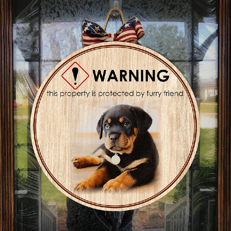Personalized Dog Door Hanger| Funny Warning Welcome Sign for Dog Lover, Custom Dog Wooden Door Hanger, Front Door Decor for Dog Lover| JDH57 Personalized Dog Door Hanger| Funny Warning Welcome Sign for Dog Lover, Custom Dog Wooden Door Hanger, Front Door Decor for Dog Lover| JDH57