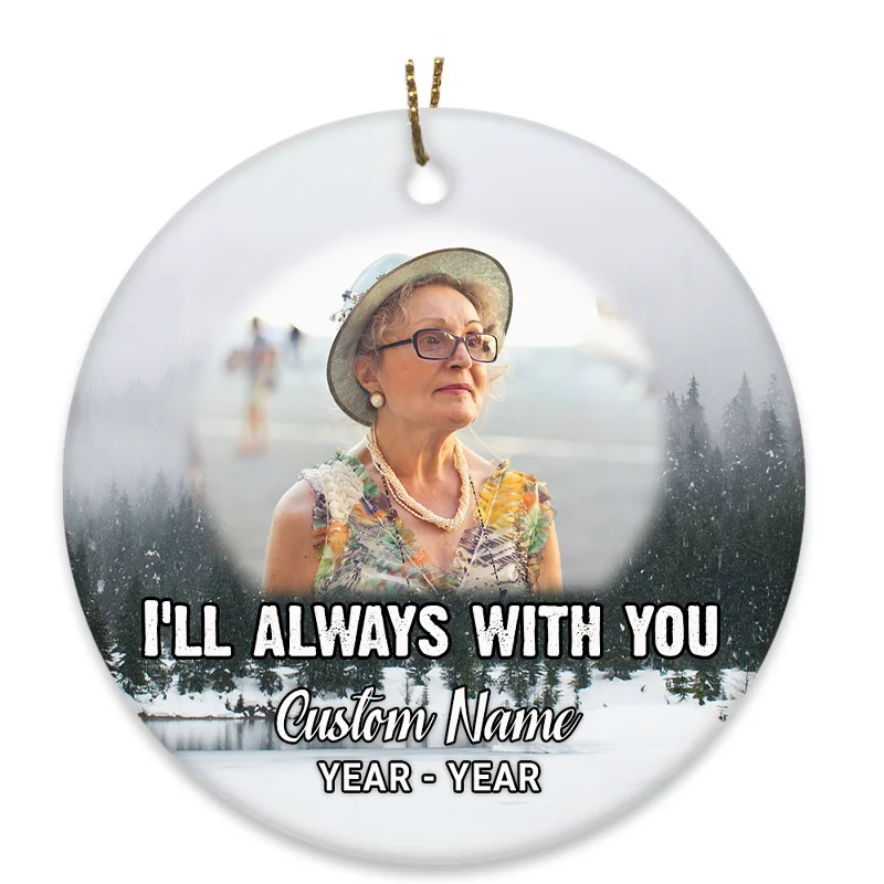 Personalized Memorial Ornament - Christmas Remembrance, Sympathy Gift for Loss of A Loved One - VTQ209 Personalized Memorial Ornament - Christmas Remembrance, Sympathy Gift for Loss of A Loved One - VTQ209