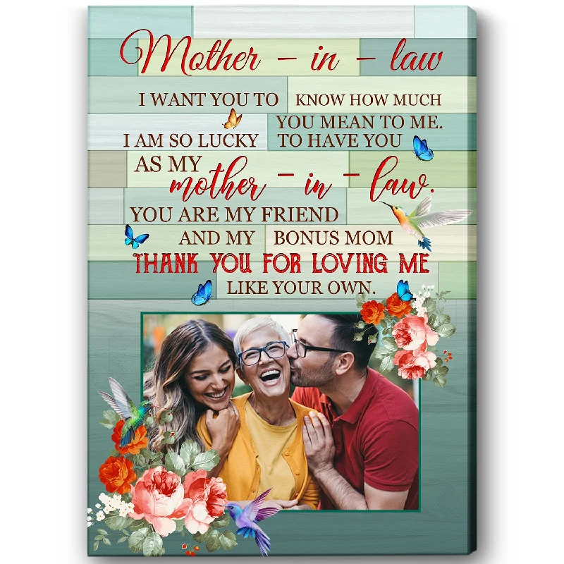 Personalized Mother Canvas| Gift for Mother In Law, Christmas Gift for Mother-In-Law, Unique Gift for Mother In Law Birthday, Gifts for Mother In Law on Mother’ Day| AP587 Personalized Mother Canvas| Gift for Mother In Law, Christmas Gift for Mother-In-Law, Unique Gift for Mother In Law Birthday, Gifts for Mother In Law on Mother’ Day| AP587