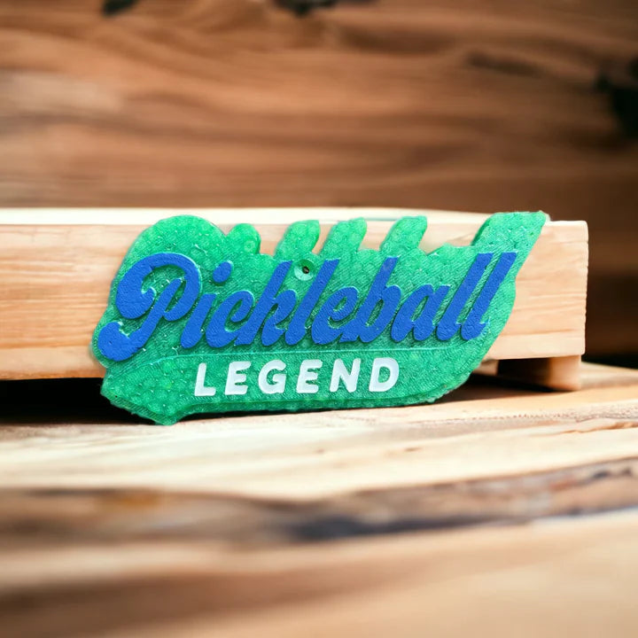 Christmas Nostalgic Festive Times Pickleball Legend Freshie - PREORDER