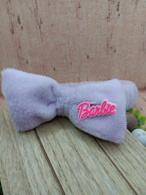 Christmas Bells Pink Doll Themed Plush Spa Headband