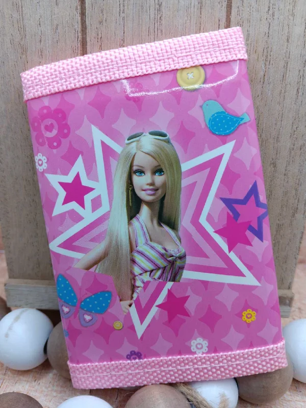 Christmas Wreath Pink Doll Themed Wallet - Star