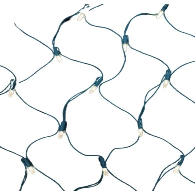 Holiday Season Celebrations  Platinum  LED  Mini  White  100 count Net  Christmas Lights  4.75 ft.