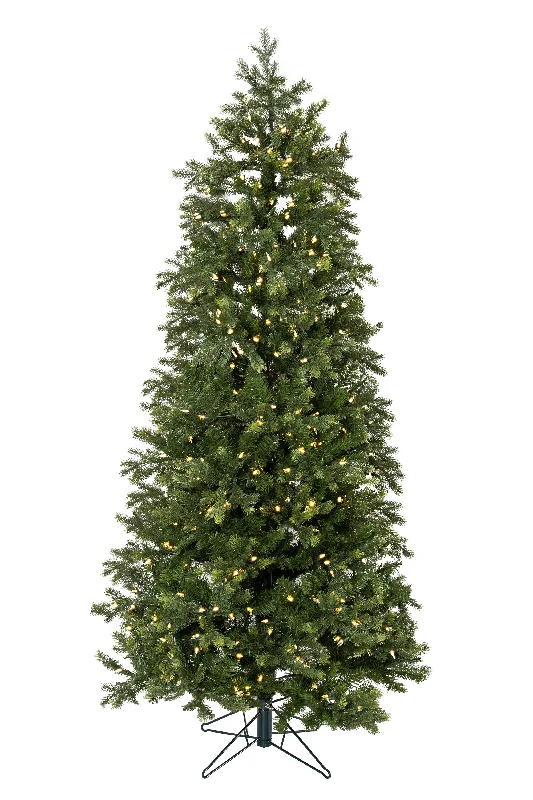 Christmas Garland Prelit Slim Balsam Christmas Tree with Warm White Lights