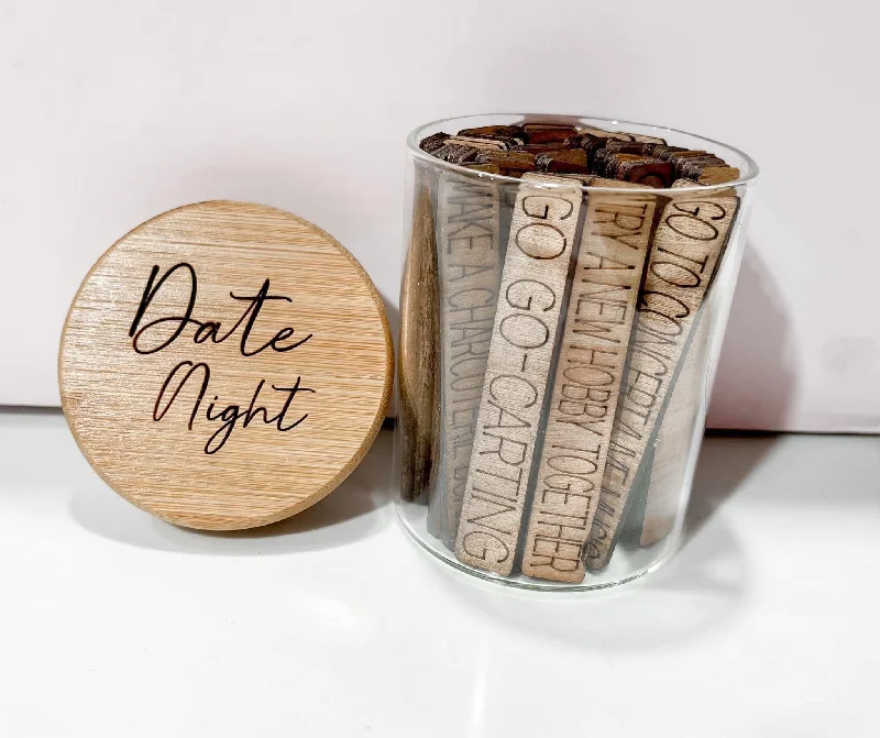 Christmas Jolly Time PREORDER - Date Night Themed Glass Jar - Available in Regular & X-Rated
