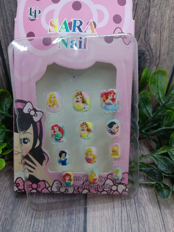 Christmas Dinner Princess Fake Nail Set