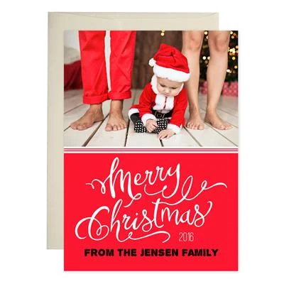 Santa Holiday Cards