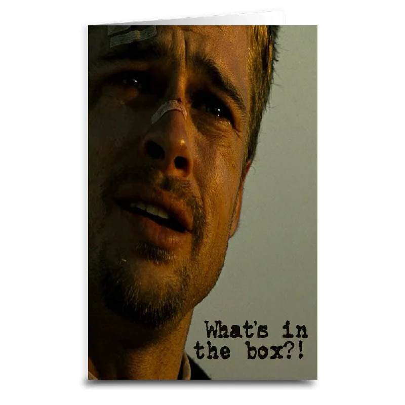 Christmas Warming Cocoa Sips Seven "What's in the Box" Card