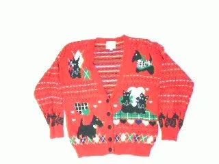 Christmas Enchanting Celebrations Show Me Scotty Love-Small Christmas Sweater