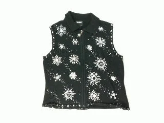 Christmas Night Silver Lining In The Snow-Small Christmas Sweater