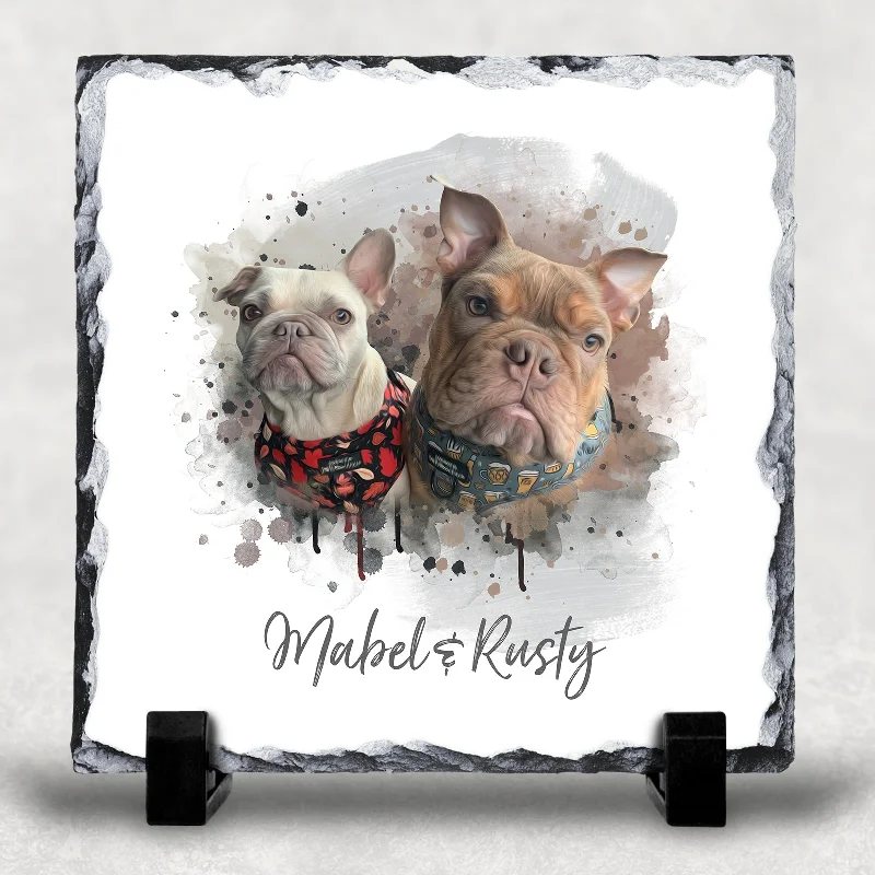 Slate Splat Pet Photo Gift