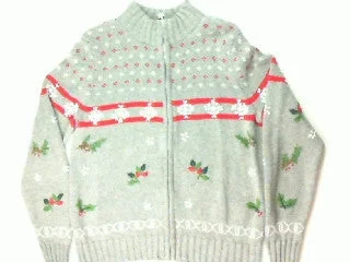 Christmas Ornaments Snowing Hollyday-Medium Christmas Sweater