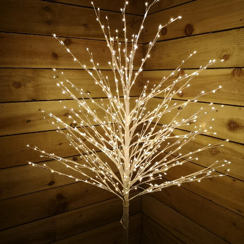 Holiday Cheer Snowtime Christmas 1.8m/6ft White Micro Dot Tree 900 Warm White LEDs Holiday Cheer Snowtime Christmas 1.8m/6ft White Micro Dot Tree 900 Warm White LEDs