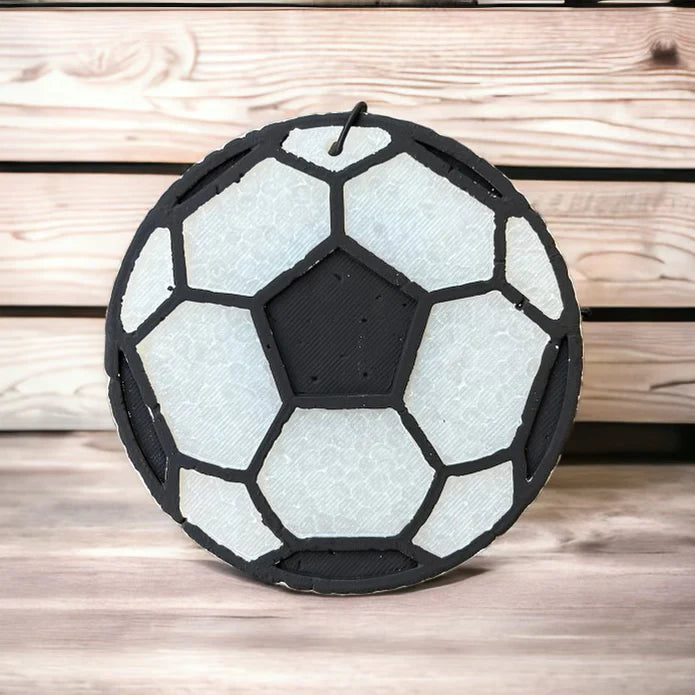 Christmas Eve Soccer Ball Freshie - PREORDER