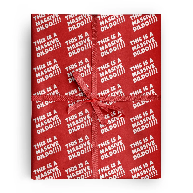 Dildo Wrapping Paper