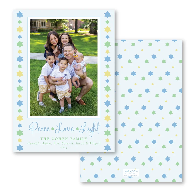 Christmas Feast Star Light Holiday Card