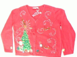 Taking Flight Magic- Medium Christmas Sweater