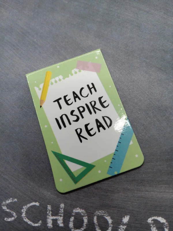 Christmas Star Teach Inspire Read Magnetic Bookmark