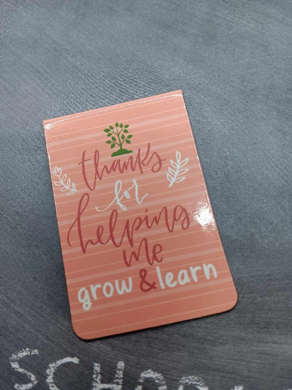 Holiday Fun Thanks for Helping me Grow & Learn