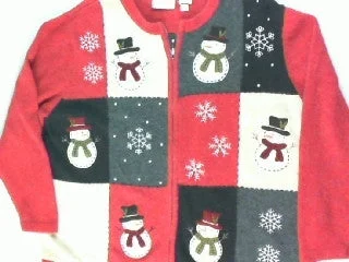 Top Hat Cuties- Large Christmas Sweater