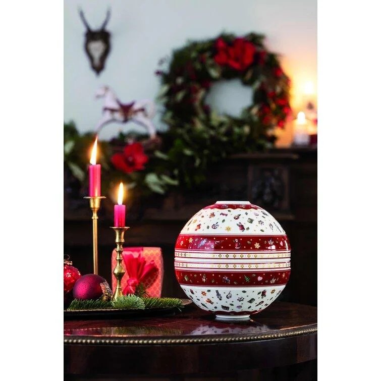 Christmas Night Toy's Delight La Boule 7 Piece Dinnerware Set, Service for 2