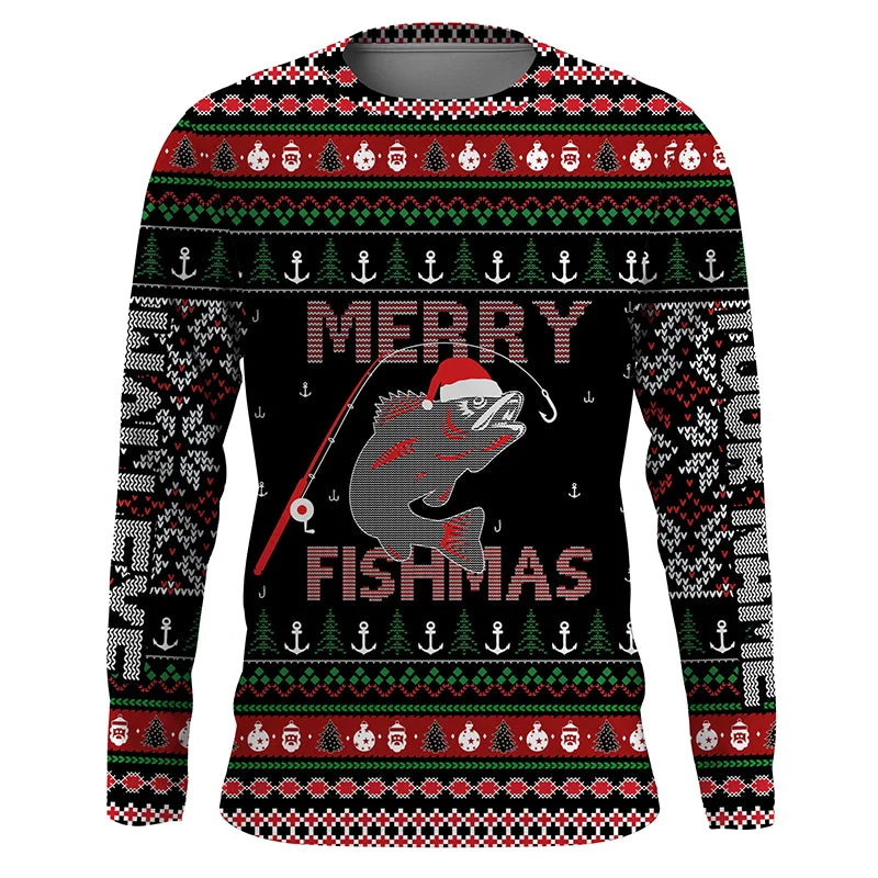Ugly Fishing Christmas Walleye Merry Fishmas Custom Name Shirts, Christmas Gift for Fisherman FSD3639 Ugly Fishing Christmas Walleye Merry Fishmas Custom Name Shirts, Christmas Gift for Fisherman FSD3639