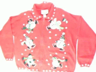 Uh Oh Going Down- Large Christmas Sweater