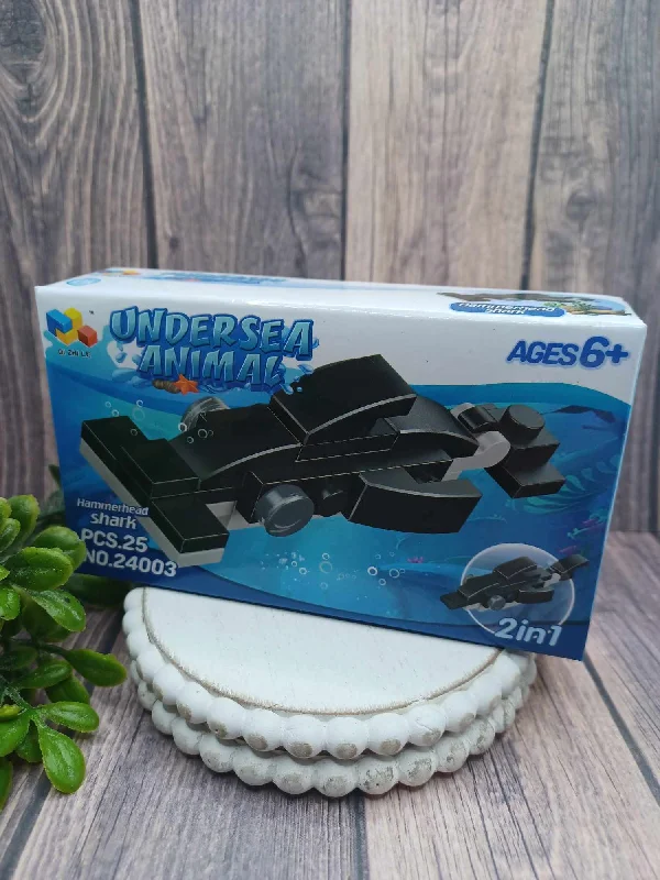 Christmas Baking Underwater Animal Building Block Set - Shark