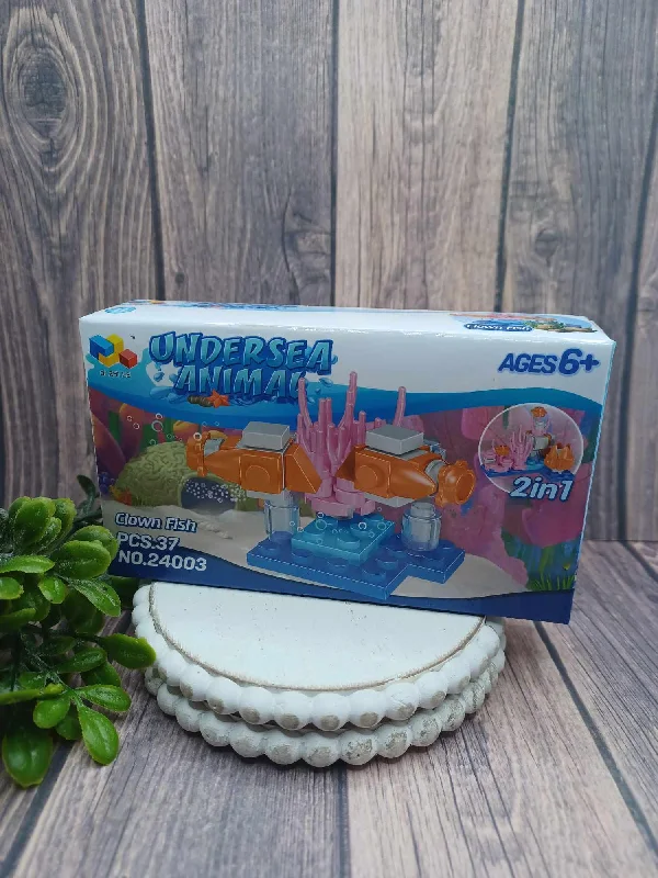 Christmas Joy Underwater Animals Building Block Set - Clownfish