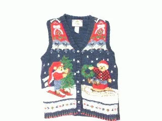 Christmas Church Service You Got A Bear Doing the Decorating-Small Christmas Sweater Christmas Church Service You Got A Bear Doing the Decorating-Small Christmas Sweater