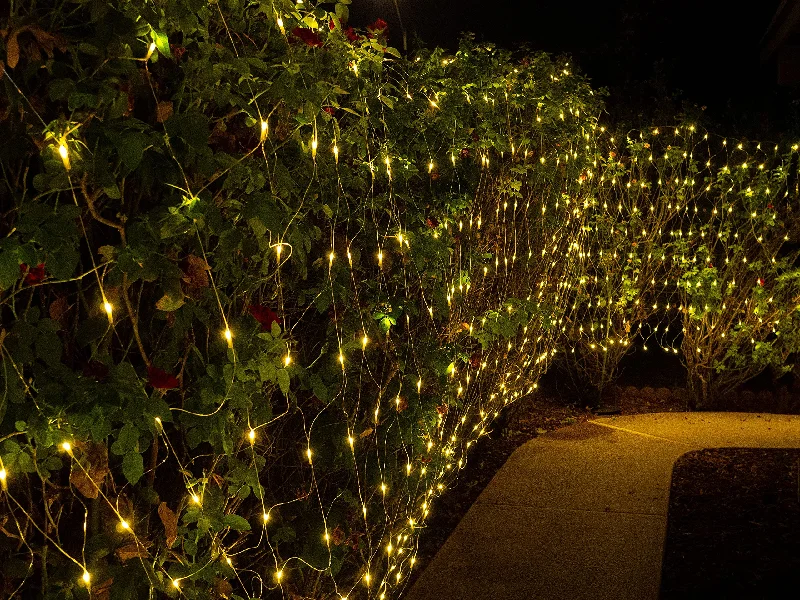 Christmas Gifts 100 Net Christmas Mesh Lights (Warm White)