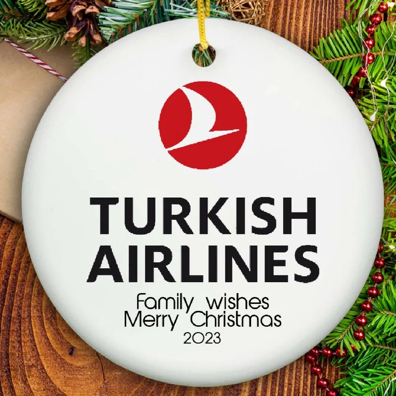 Christmas Magic 15 pcs+ Bulk Logo Printed Christmas Ornaments for Corporate Events and Churches - Ceramic