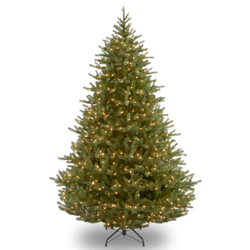 Christmas Wonderland 7.5 ft. Pre-Lit Norway Spruce Tree with Clear Lights