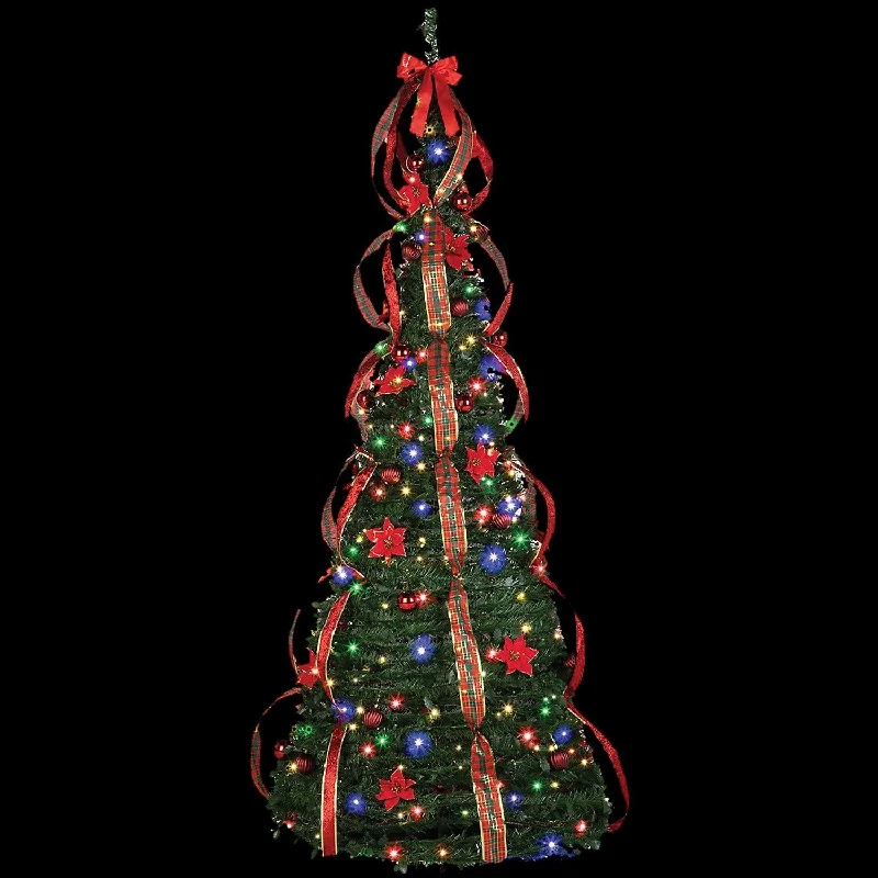 Christmas Candles 7.5 Ft SimpliciTree™ (Multicolor)