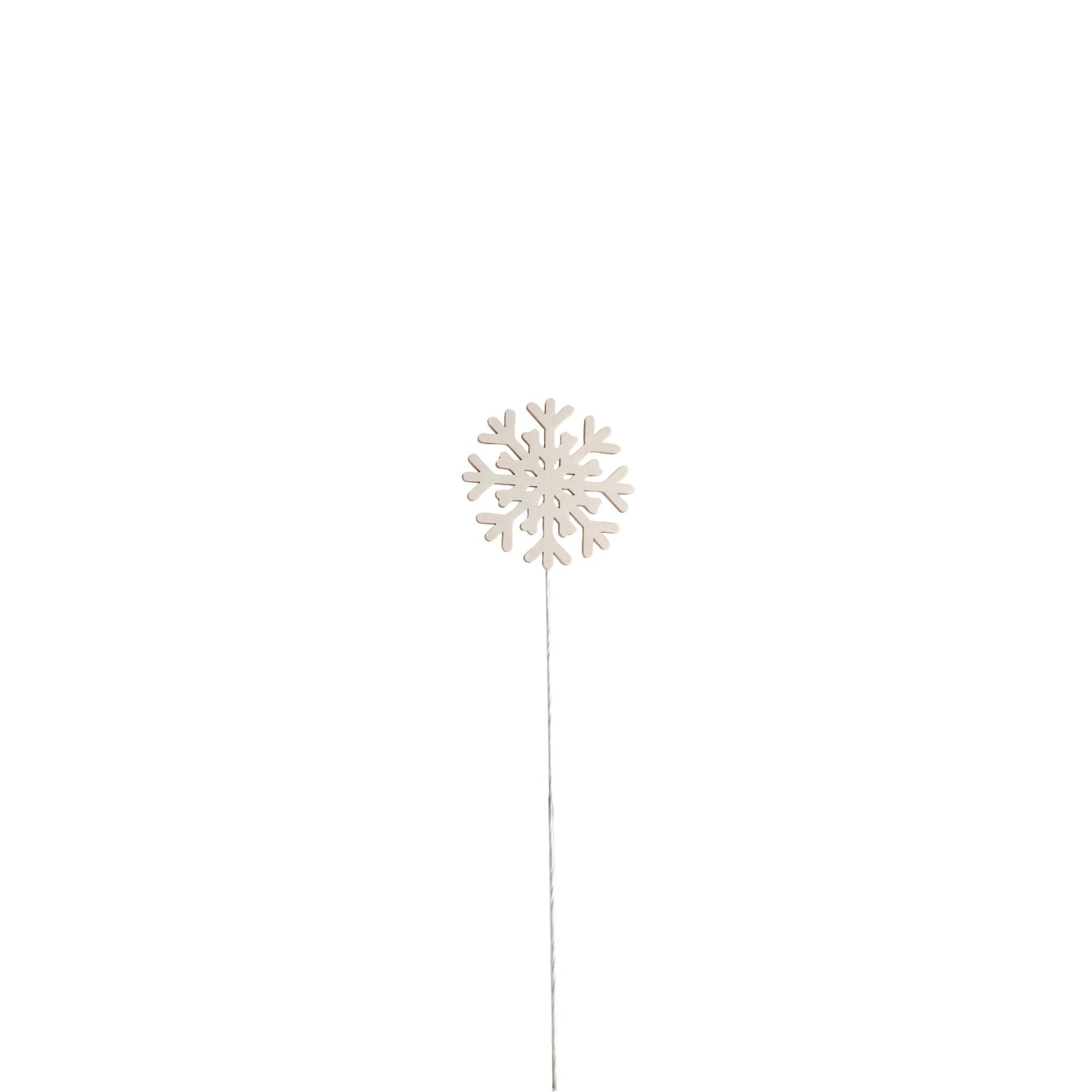 Christmas Winter Forest Walks Adelöv White Snowflake Stick Decoration by Storefactory Christmas Winter Forest Walks Adelöv White Snowflake Stick Decoration by Storefactory