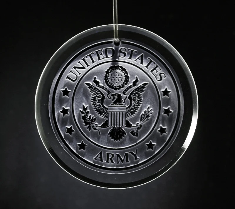 Christmas Nostalgic Festive Times Army Glass Ornament