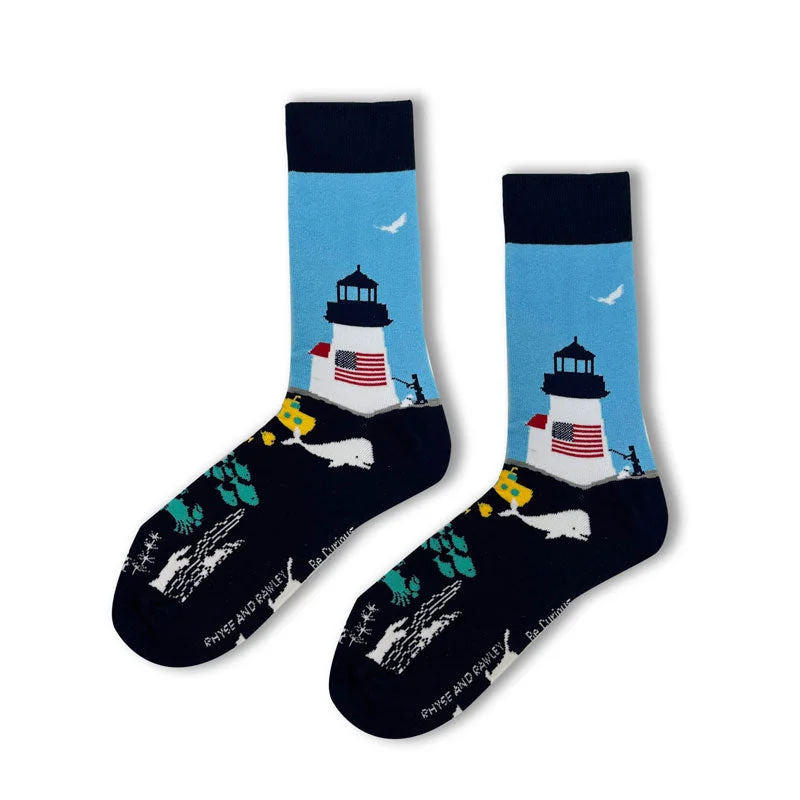Christmas Holiday Fun Brant Point Sock
