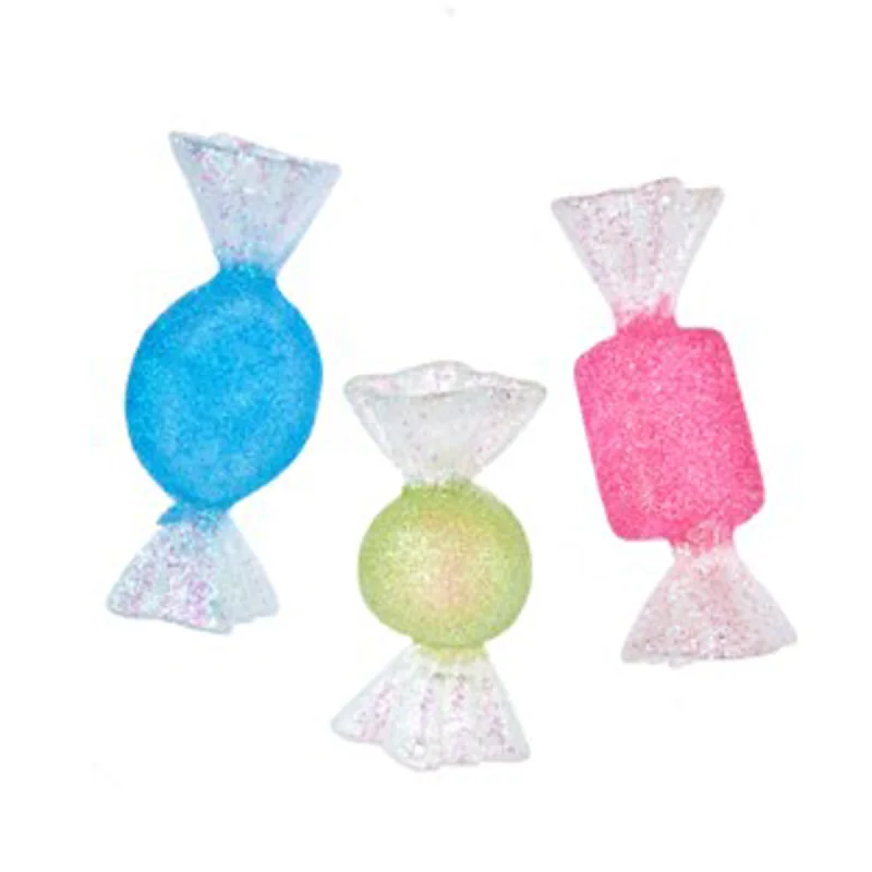 Christmas Festive Candle Arrangements Candies Ornaments, 3 Inches, Assortment, 1 Count Christmas Festive Candle Arrangements Candies Ornaments, 3 Inches, Assortment, 1 Count