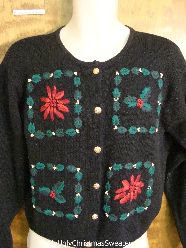 Christmas Festive Candle Arrangements Cheap 80s Horrible Ugly Christmas Sweater