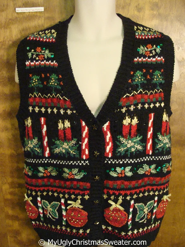 Christmas Stocking Stuffers Cheap Horrible Ornate Christmas Sweater Vest