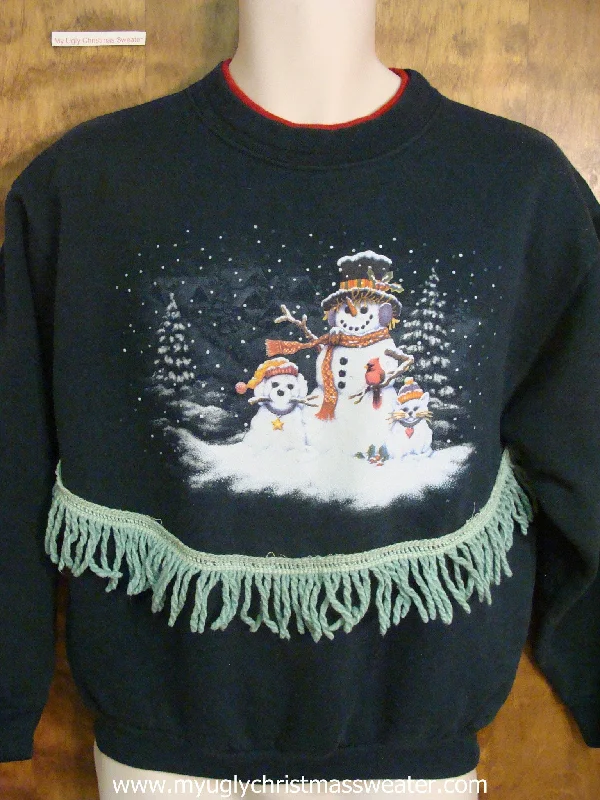 Cheap Navy Blue Christmas Sweatshirt