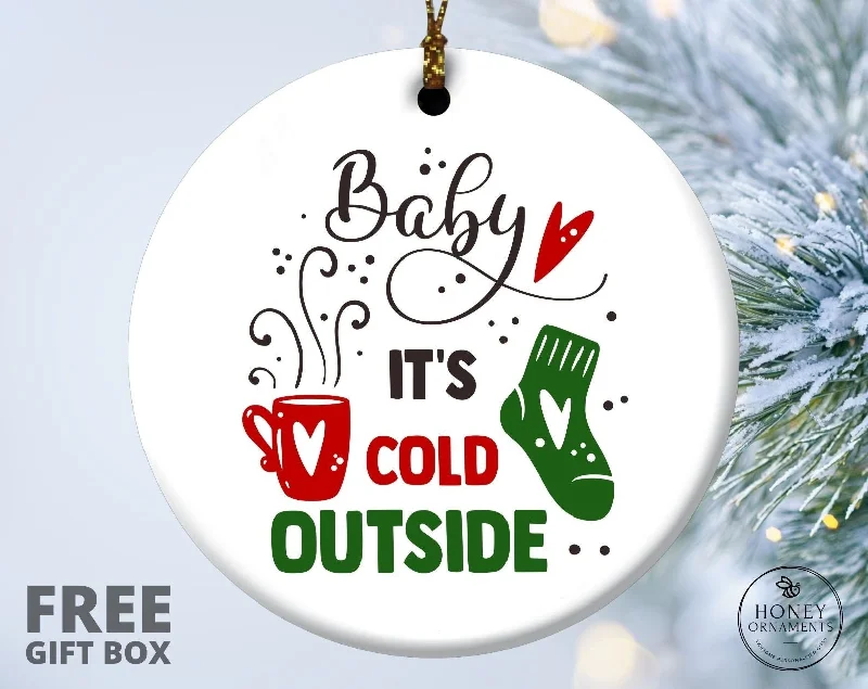 Christmas Feast Christmas Ornament, 2023 Christmas Ornament, Family Christmas Ornament, Kids 2023 Christmas Ornament, Keepsake Gift, Baby, It's Cold Outside